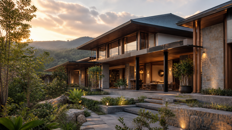 Luxury Home Builder Chiang Mai: Design Detail, Specifications and Site Control