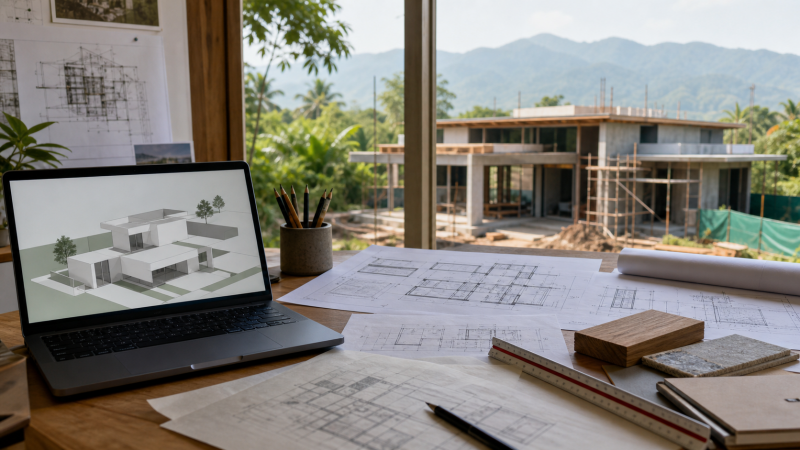Can an AI-Generated House Plan Be Used for a Thai Building Permit? What Official Sources Require