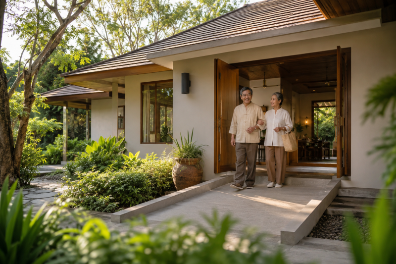 Retirement Home Design Chiang Mai: Universal Design for Real Life